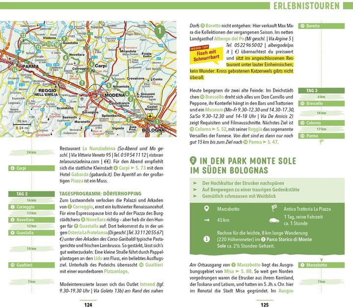 Immagine prodotto Reiseführer Emilia-Romagna, Bologna, Parma, Ravenna (Tedesco, Sabine Oberpriller, Bettina Dürr, 2022)