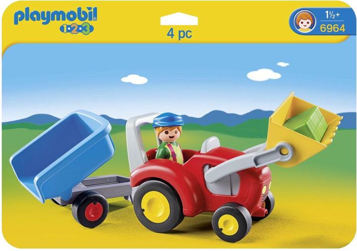 Actual product image Playmobil Tractor (6964, Playmobil 1.2.3)