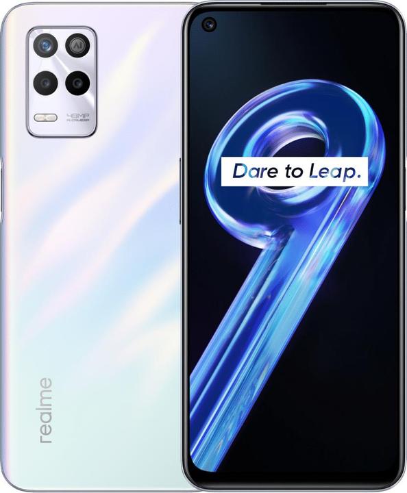 realme 9 (64 GB, Stargaze White, 6.60", Hybrid Dual SIM, 50 Mpx, 5G)