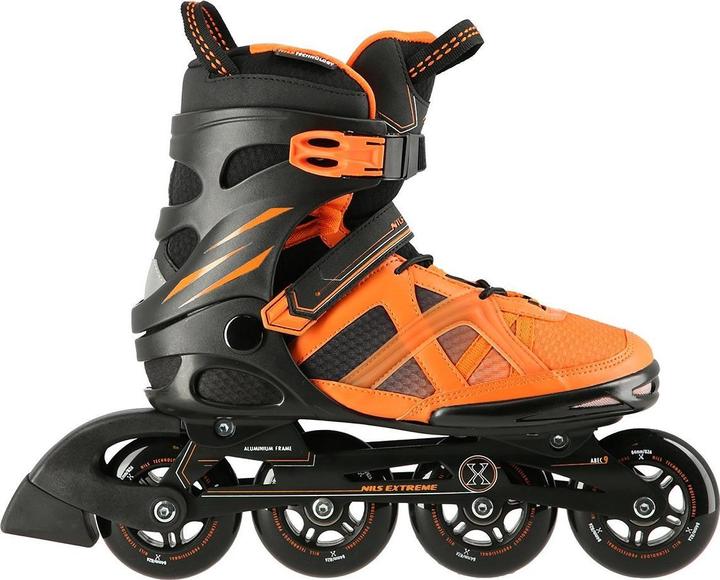 Nils NA14112 Schwarz-Orange GRÖSSE 38 INLINE-SKATES EXTREME (38)