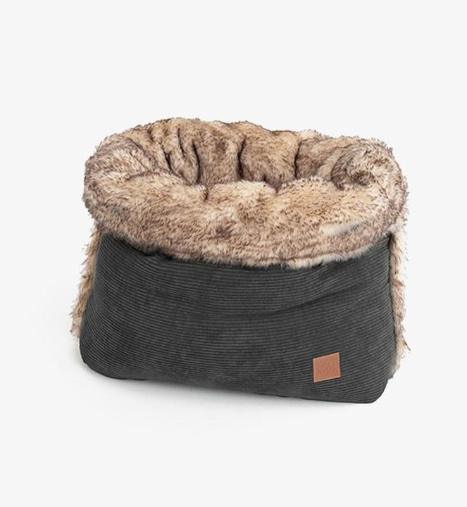 Produktbild Pet & Co. Kuschelsack Snuggle Cord Charcoal S (Hund, Katze)
