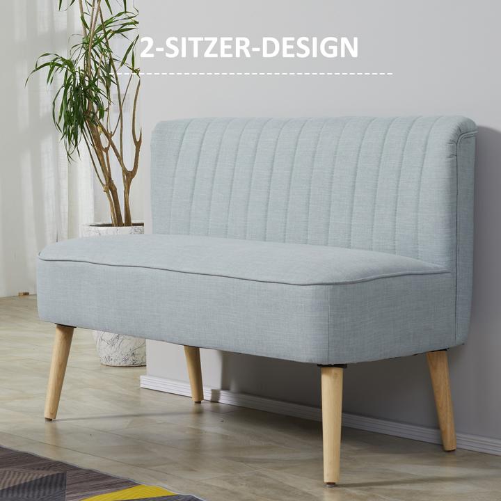 Produktbild Homcom Sofa für 2 Personen (2-Sitzer)