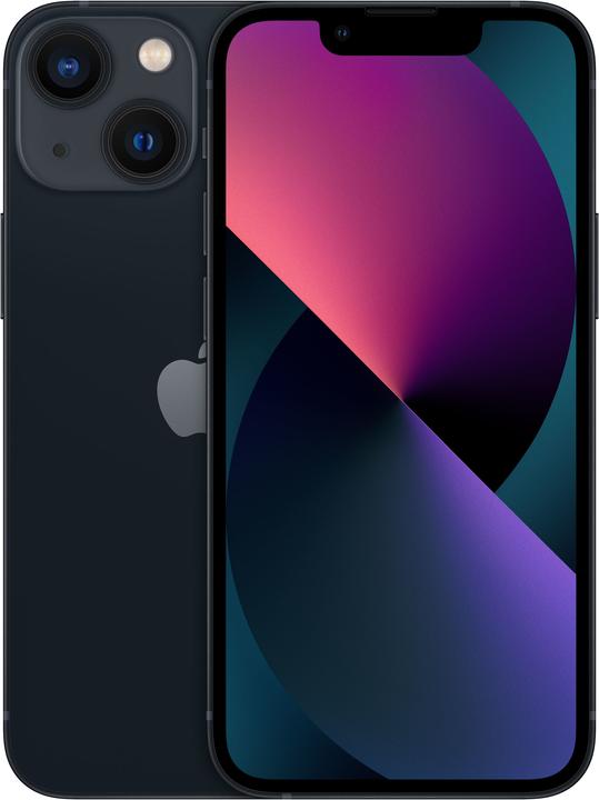 Apple iPhone 13 mini (128 GB, Midnight, 5.40", SIM + eSIM, 12 Mpx, 5G)