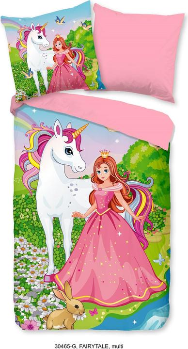 Produktbild Good Morning Bettwäsche Fairytale multi (Bettwäsche Set, 135x200 cm + 80x80 cm)