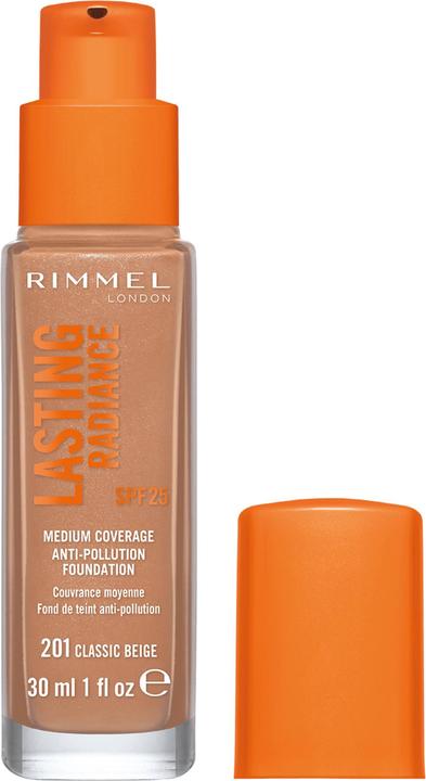 Actual product image Rimmel London Lasting Radiance (201 Classic Beige)