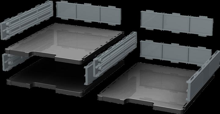 Image du produit Exacompta Boîtes à tiroirs modulables (A4+)