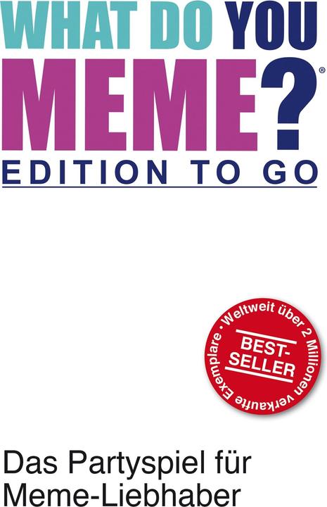 Actual product image What Do You Meme? - Take Away Edition (d) (German)