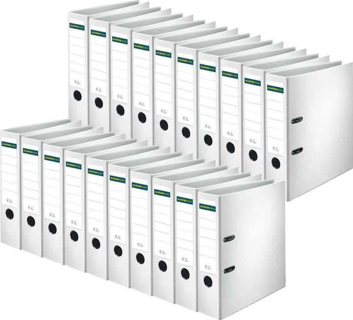 Produktbild Schäfer Shop Ordner, DIN A4, Rückenbreite 50 oder 80 mm (A4, 80 mm, 20 Stück)