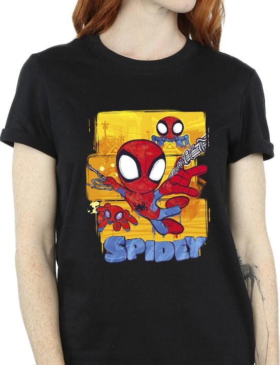 Image du produit - T-shirt SPIDEY AND HIS AMAZING FRIENDS FLYING - Femme (XL)
