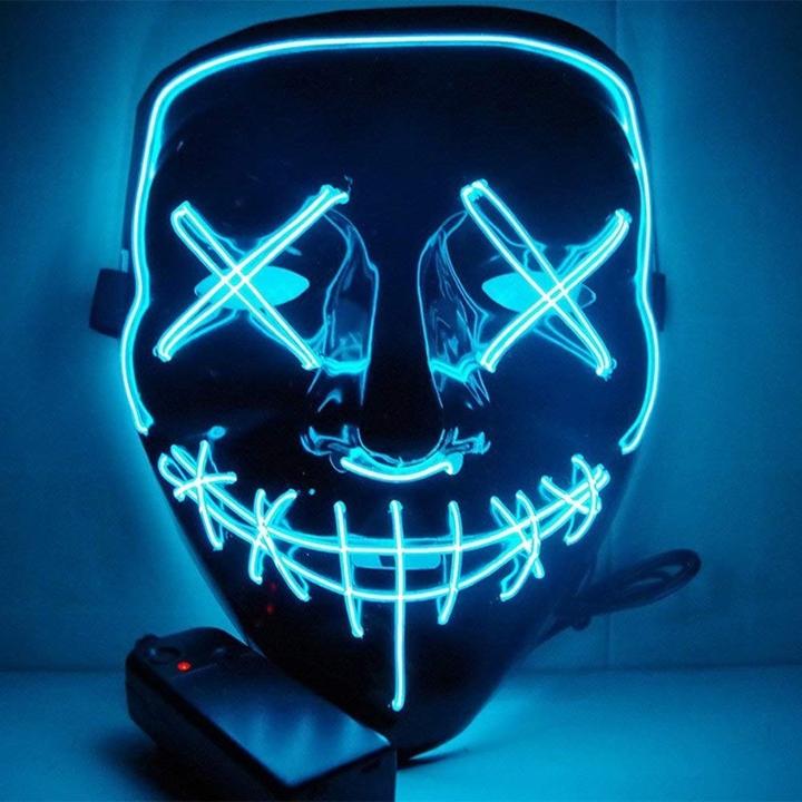 Produktbild Ueli Express Beleuchtete LED Maske Blau
