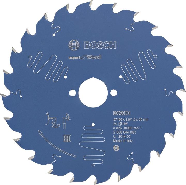 Produktbild Bosch Professional Zubehör Kreissägeblatt Expert for Wood, 254 x 30 x 2,6 mm, 54