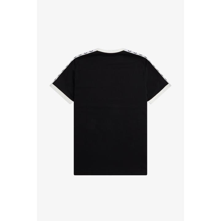 Immagine prodotto Fred Perry T-shirt con finiture a contrasto e strisce (XL)