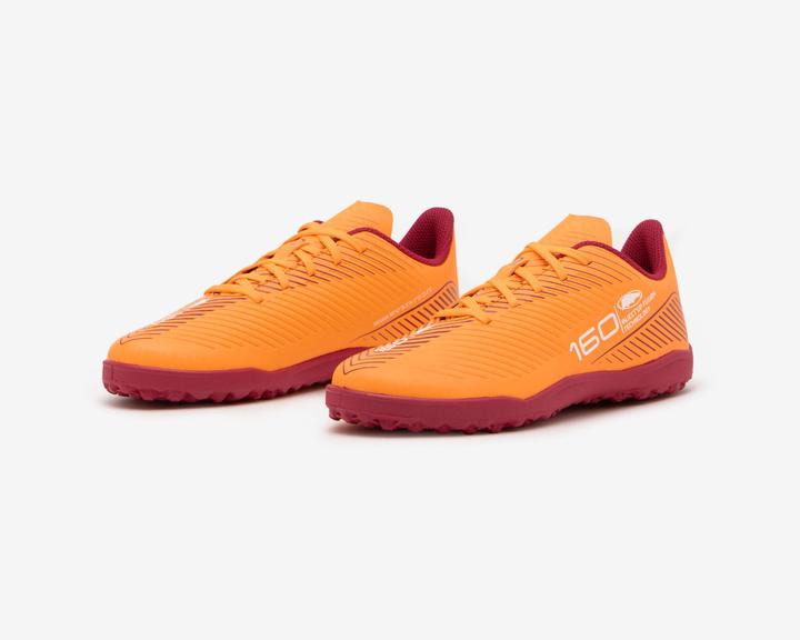 Immagine prodotto Kipsta Scarpe da calcio multi-punta da bambino TF con lacci - 160 Turf arancione (35)
