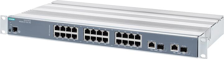 Actual product image Siemens SIEM SCALANCE XR326-6GK5326-2QS00-3AR32C PoE WG Managed Layer 2 - Switch - Power over... (24 Ports)