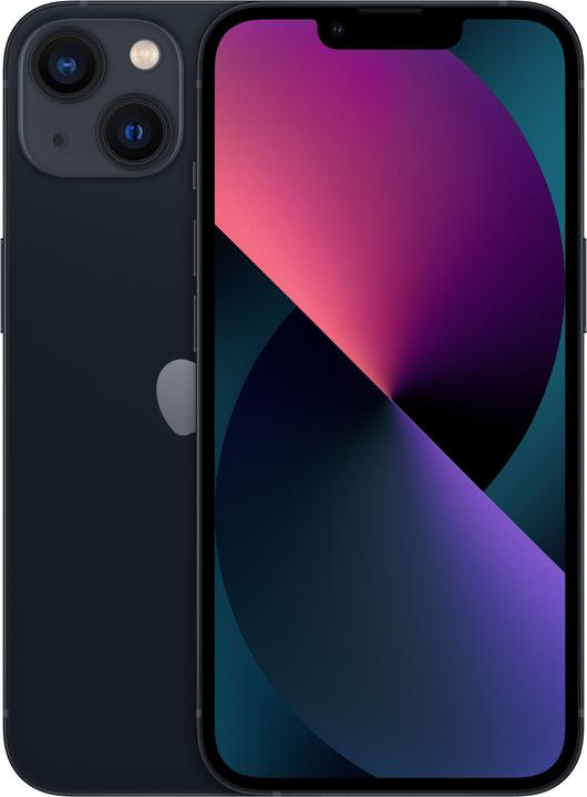 Apple iPhone 13 (256 GB, Midnight, 6.10", SIM + eSIM, 12 Mpx, 5G)