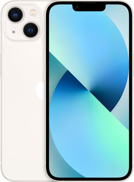 Produktbild Apple iPhone 13 (512 GB, Starlight, 6.10", SIM + eSIM, 12 Mpx, 5G)