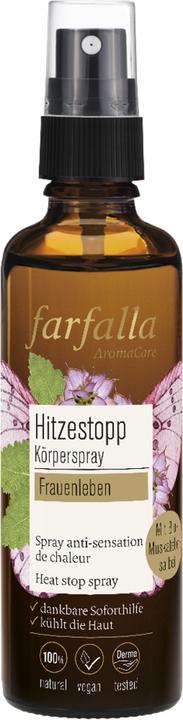 Farfalla Frauenleben - Muskatellersalbei Hitzestopp Spray (Körpercreme, 75 ml)