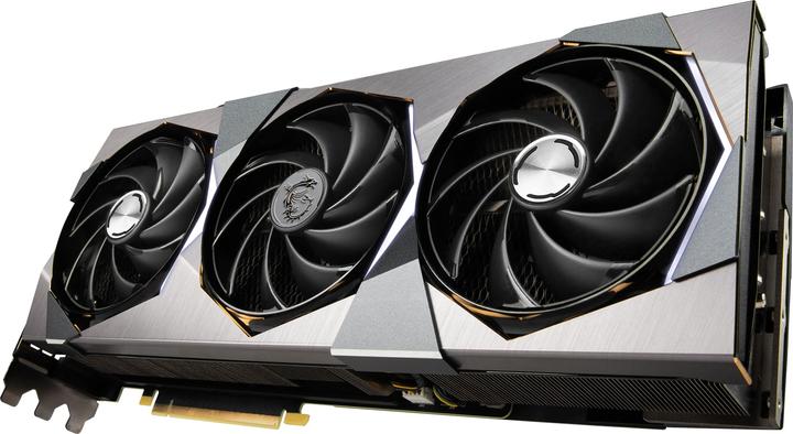 Actual product image MSI GeForce RTX 4070 Ti SUPRIM X (12 GB)