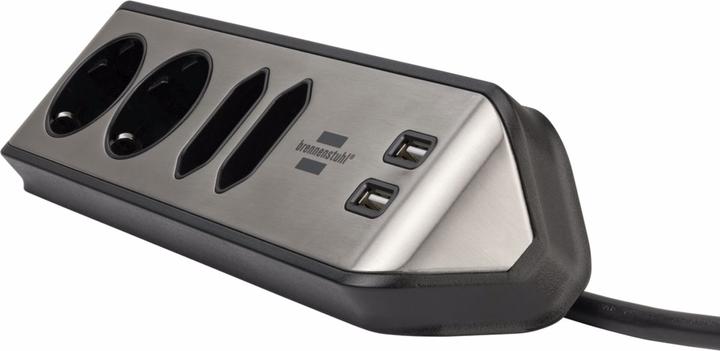 Produktbild Brennenstuhl Steckdosenleiste (6 x, USB-A, 2 m)