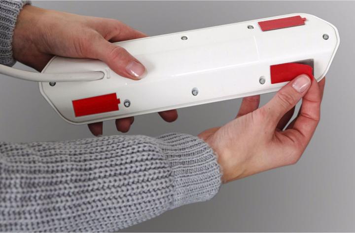 Image du produit Brennenstuhl Bâti de prises d'angle (4 x, CEE 7/16, USB, 2 m)