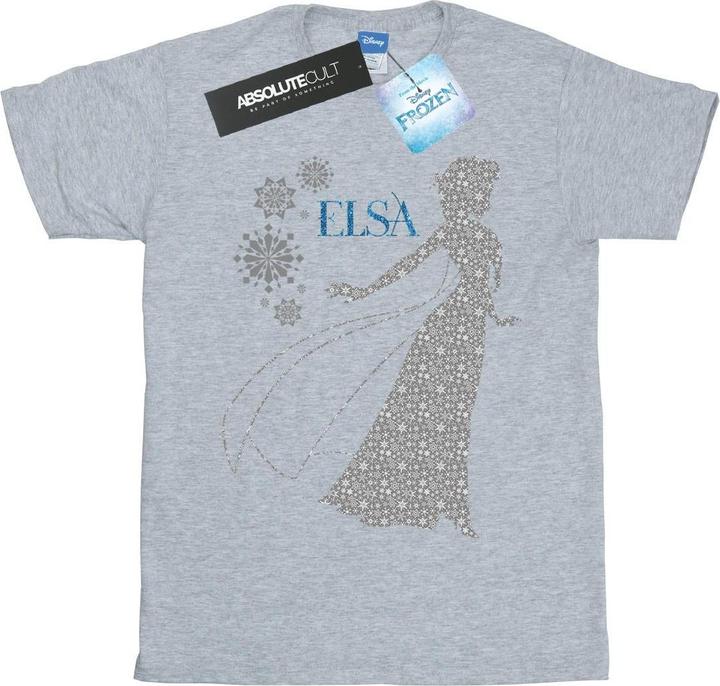 Produktbild Disney Frozen Elsa Christmas Silhouette TShirt (L)