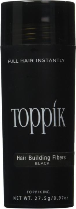 Produktbild Toppik Hair Building Fibers Powder Black 27.5g (Schaumfestiger)