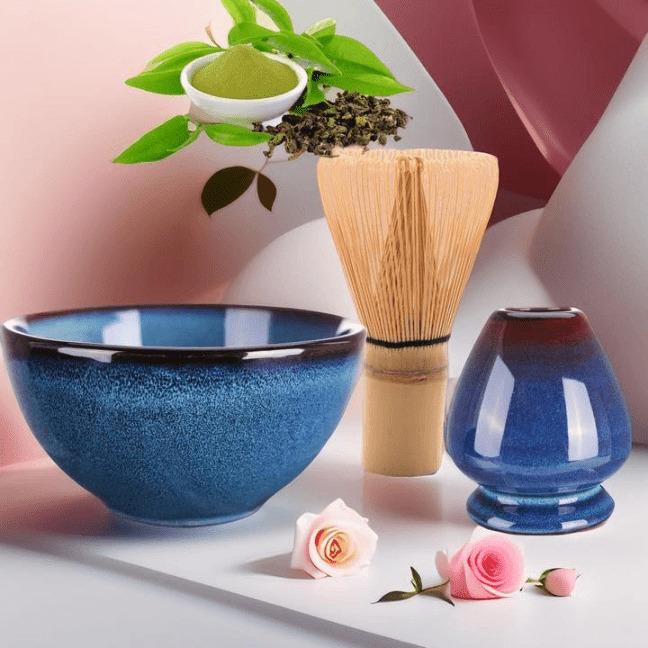 Produktbild Calimatcha Tee Set - Daijn inkl.Besen Matcha Geschenk