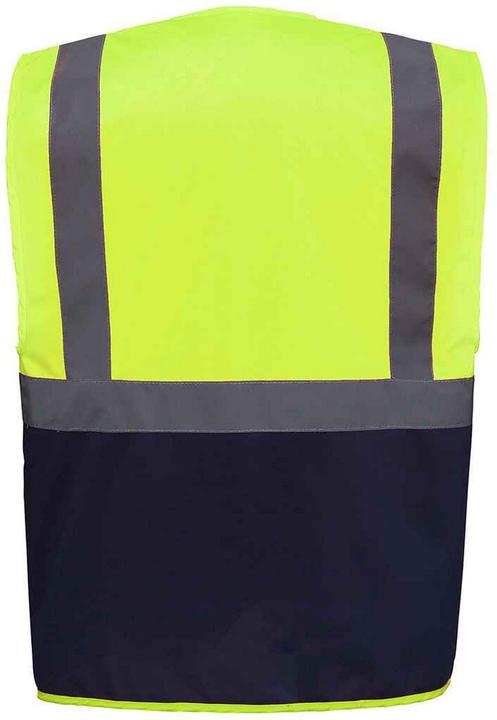 Actual product image Yoko Unisex Adult Executive Hi-Vis Waistcoat (L)