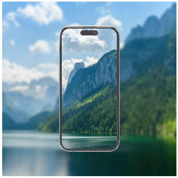 Actual product image Hama Super Hybrid (1 Piece, Apple iPhone 15 Pro)
