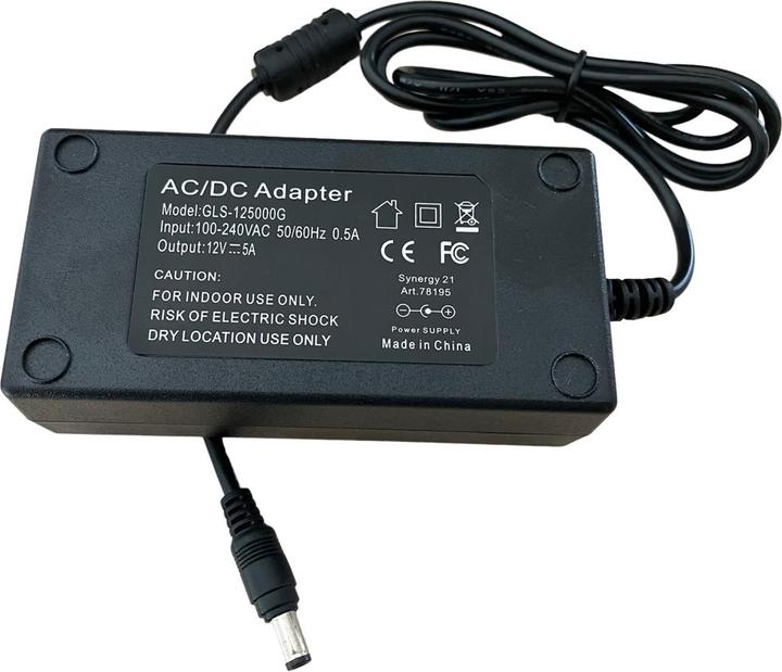 Produktbild Synergy 21 S21-LED-NB00054 Innenraum 60W Schwarz Netzteil & Spannungsumwandler