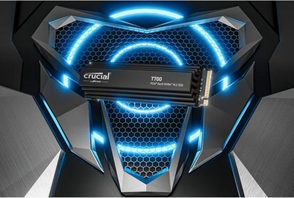 Immagine prodotto Crucial T700 with Heatsink (2000 GB, M.2 2280)