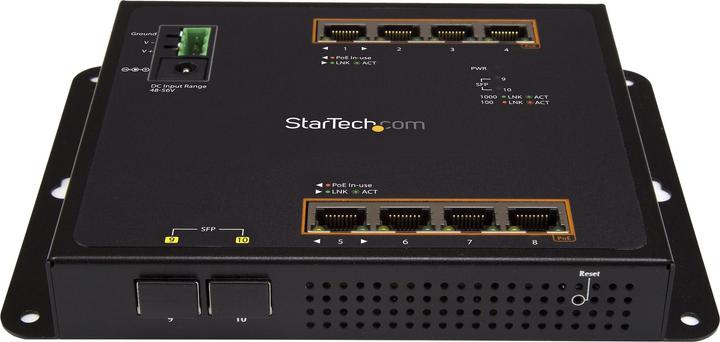 Actual product image StarTech Ethernet Switch 8-Port Poe+ (8 Ports)