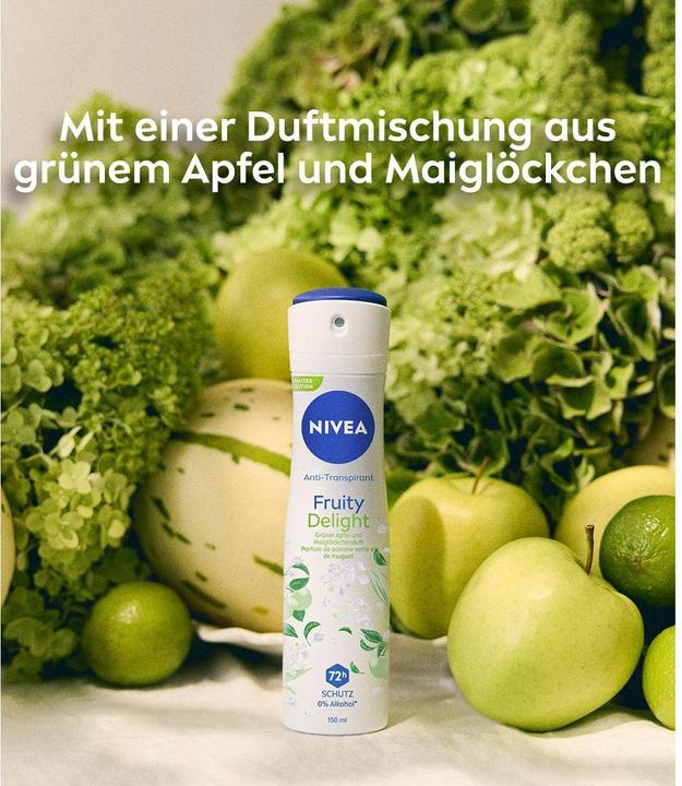 Actual product image NIVEA Fruity Delight Green Apple Spray (Spray, 150 ml)