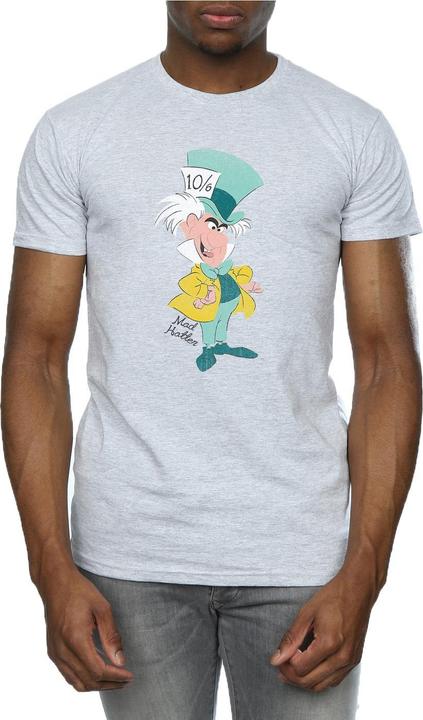 Actual product image Disney Mens Classic Mad Hatter T-Shirt (S)