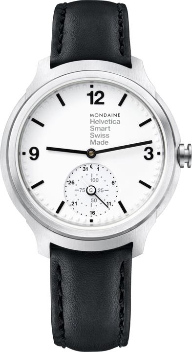 Immagine prodotto Mondaine Helvetica Connected (Fatto in Svizzera, Orologio interconnesso, 44 mm)