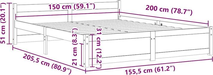 Actual product image VidaXL Camala (150 x 200 cm)