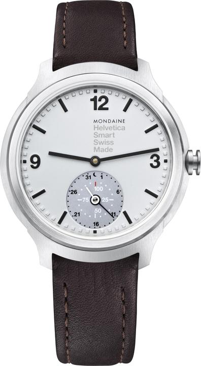 Immagine prodotto Mondaine Helvetica Connected (Fatto in Svizzera, Orologio interconnesso, 44 mm)