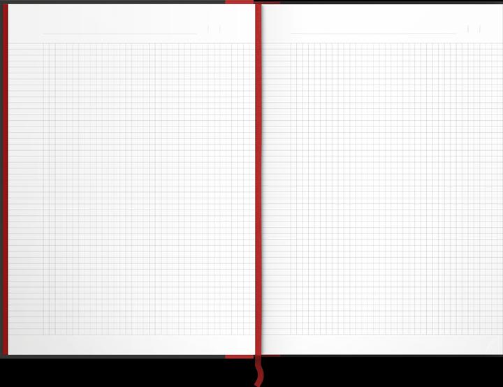 Image du produit Oxford Black 'n Red (A4, Quadrillé, Couverture rigide)