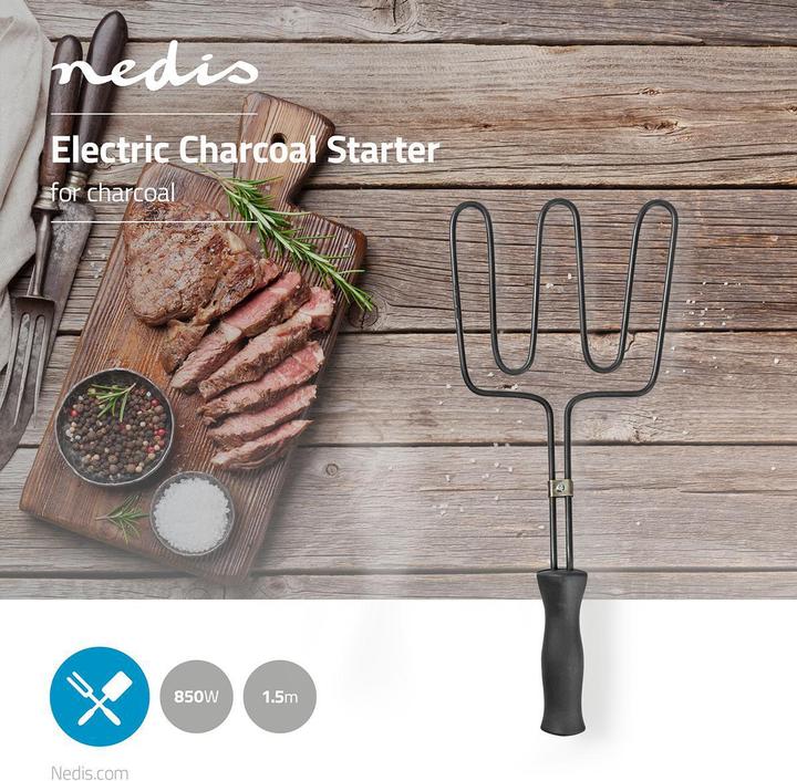 Immagine prodotto Nedis Bbqs110 Accendino elettrico per barbecue, 850 W
