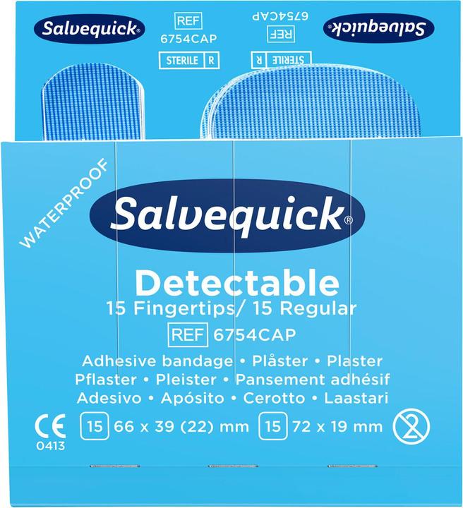 Image du produit Salvequick Recharge de bandes de pansements détectables (30 x)