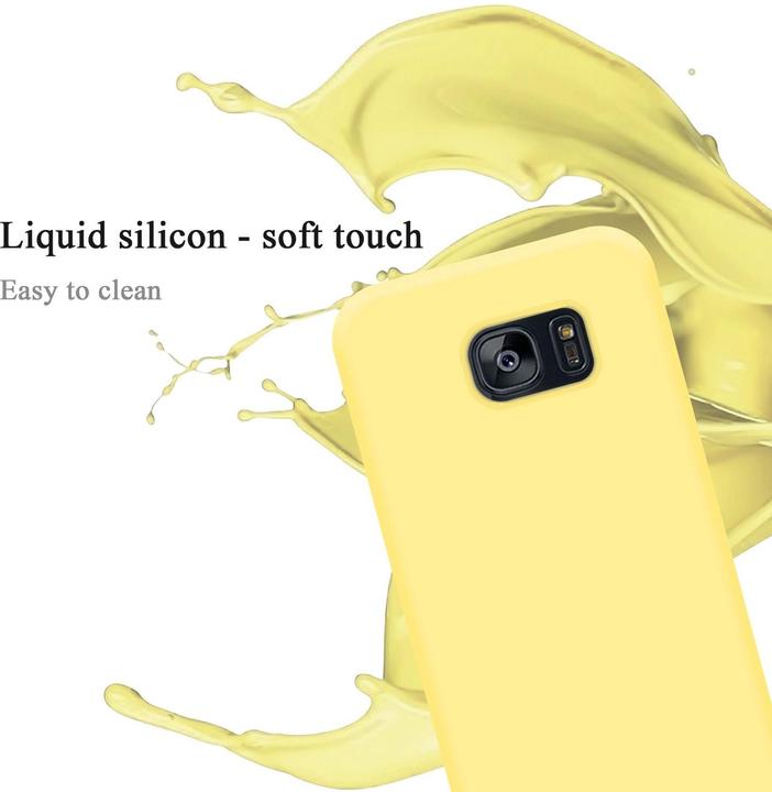 Produktbild Cadorabo TPU Liquid Silicone Case Cover (Samsung Galaxy S7 Edge)