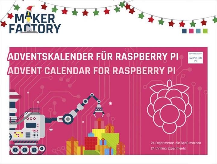 Produktbild Makerfactory Adventskalender für Raspberry Pi