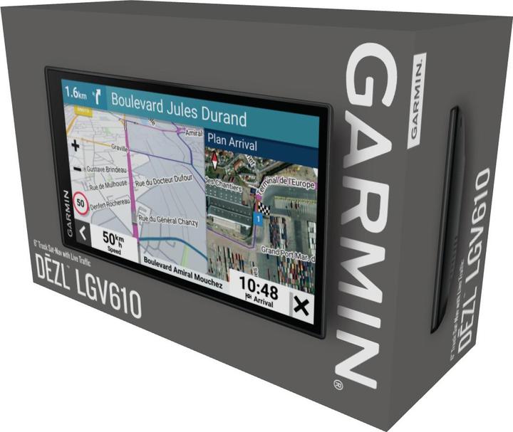 Actual product image Garmin Dezl LGV610 MT-D EU (6")