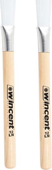 Actual product image Wincent 12LN Light Nylon Brush Broom Wooden Handle (Drums, Marsh basin, Percussion)