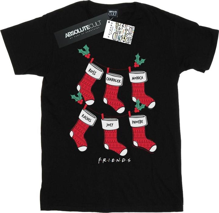 Immagine prodotto Friends Christmas Stockings Maglietta Ragazze (152, 158)