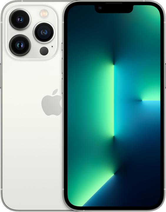 Apple iPhone 13 Pro (256 GB, Silver, 6.10", SIM + eSIM, 12 Mpx, 5G)