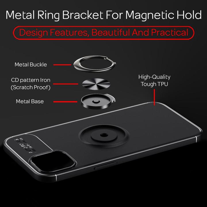 Actual product image Nalia Ring Silicone Cell Phone Case (Apple iPhone 13 mini)