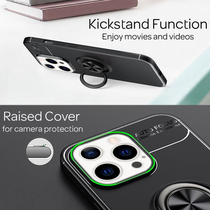Produktbild Nalia Ring Silikon Handyhülle (Apple iPhone 13 Pro Max)