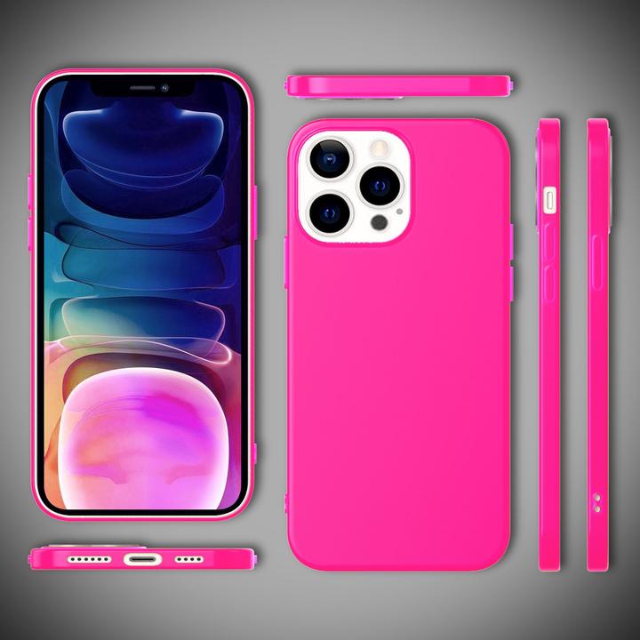 Produktbild Nalia Neon Silikon Handyhülle (Apple iPhone 13 Pro Max)