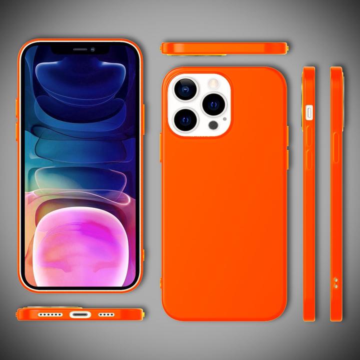 Produktbild Nalia Neon Silikon Handyhülle (Apple iPhone 13 Pro Max)